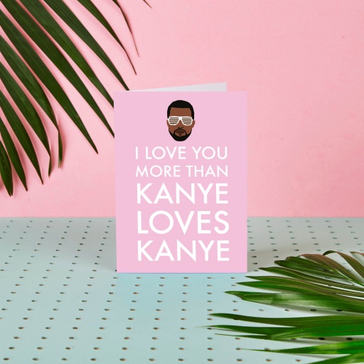 Image of Rumble Cards | Kanye Card Kanye Loves Kanye