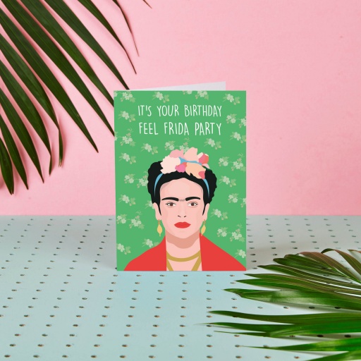 Image of Rumble Cards | Frida Kahlo Card Feel Frida Party