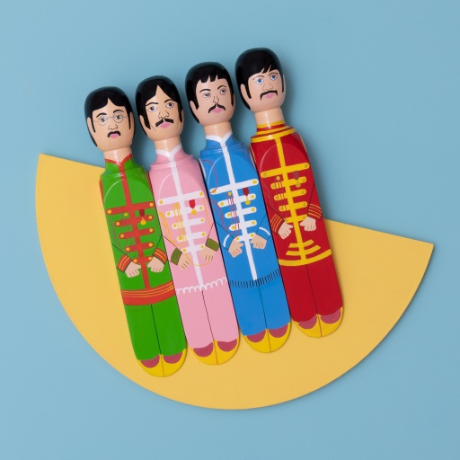 Image of Wedgie | Door Stoppers (The Fab Four Pack) Wood