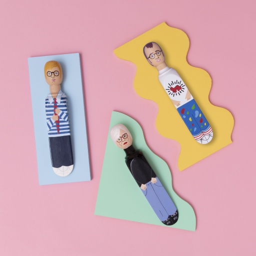 Image of Wedgie | Door Stoppers (Pop Art Pack) Wood