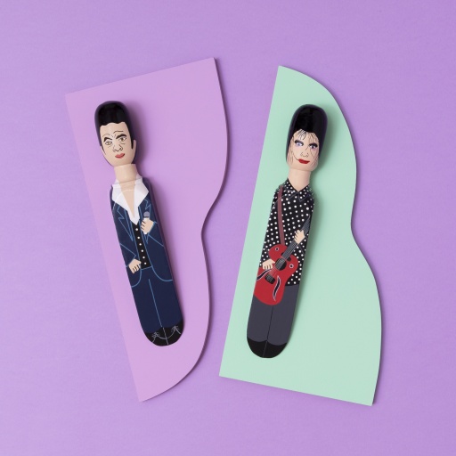 Image of Wedgie | Door Stoppers (Goth Pack) Wood
