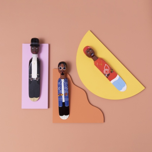 Image of Wedgie | Door Stoppers (Hip-Hop Pack) Wood
