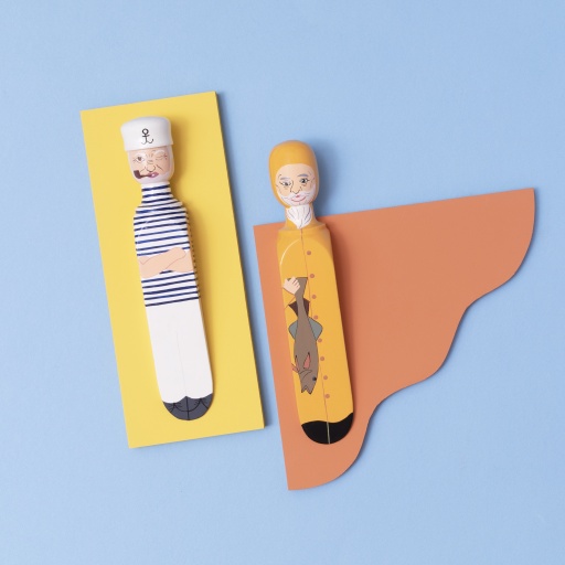 Image of Wedgie | Door Stoppers (Seaside Pack) Wood