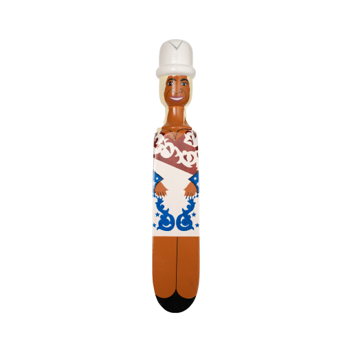 Image of Wedgie Door Stopper (Queen B - Stars Outfit) Wood