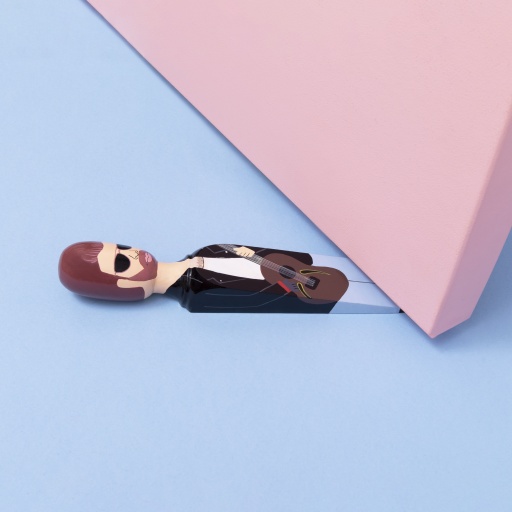 Image of Wedgie Door Stoppers (Georg - Seeing Double Pack) Wood